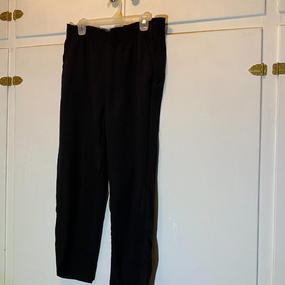 a new day Pants - a new day Pair of Black Paperbag Waist Dress Slacks